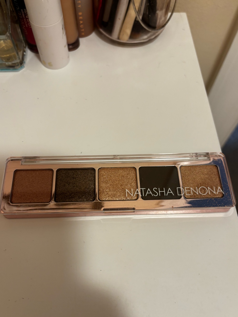 Natasha Denona Bronze Eyeshadow Palette - Warm Brown & Gold Shades